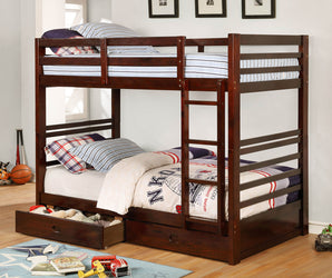 CALIFORNIA IV - Twin/Twin Bunk Bed - CM-BK588T-EX-BED