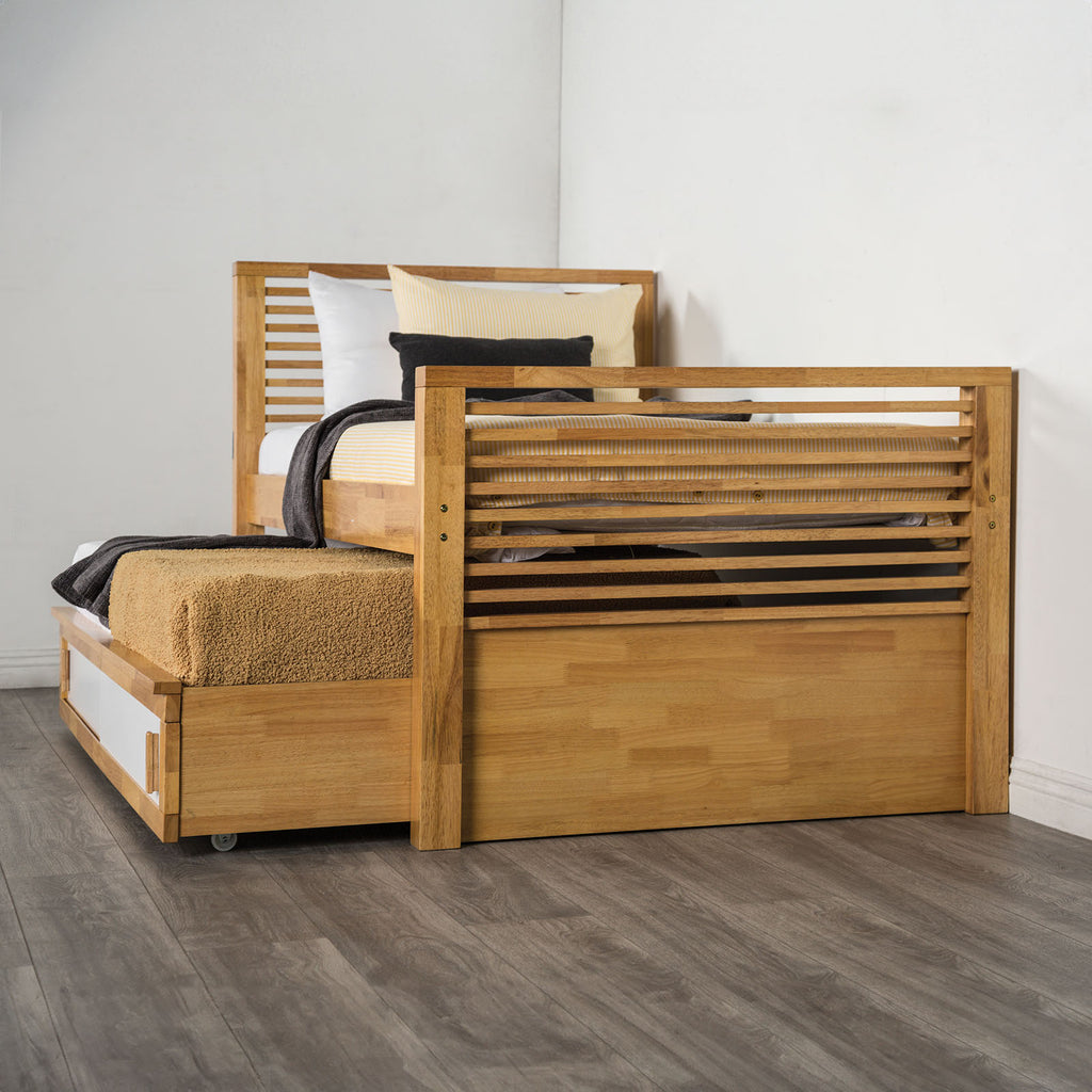 RICHLAND - Full Captain Bed, Light Oak - FM7103AK-F-BED