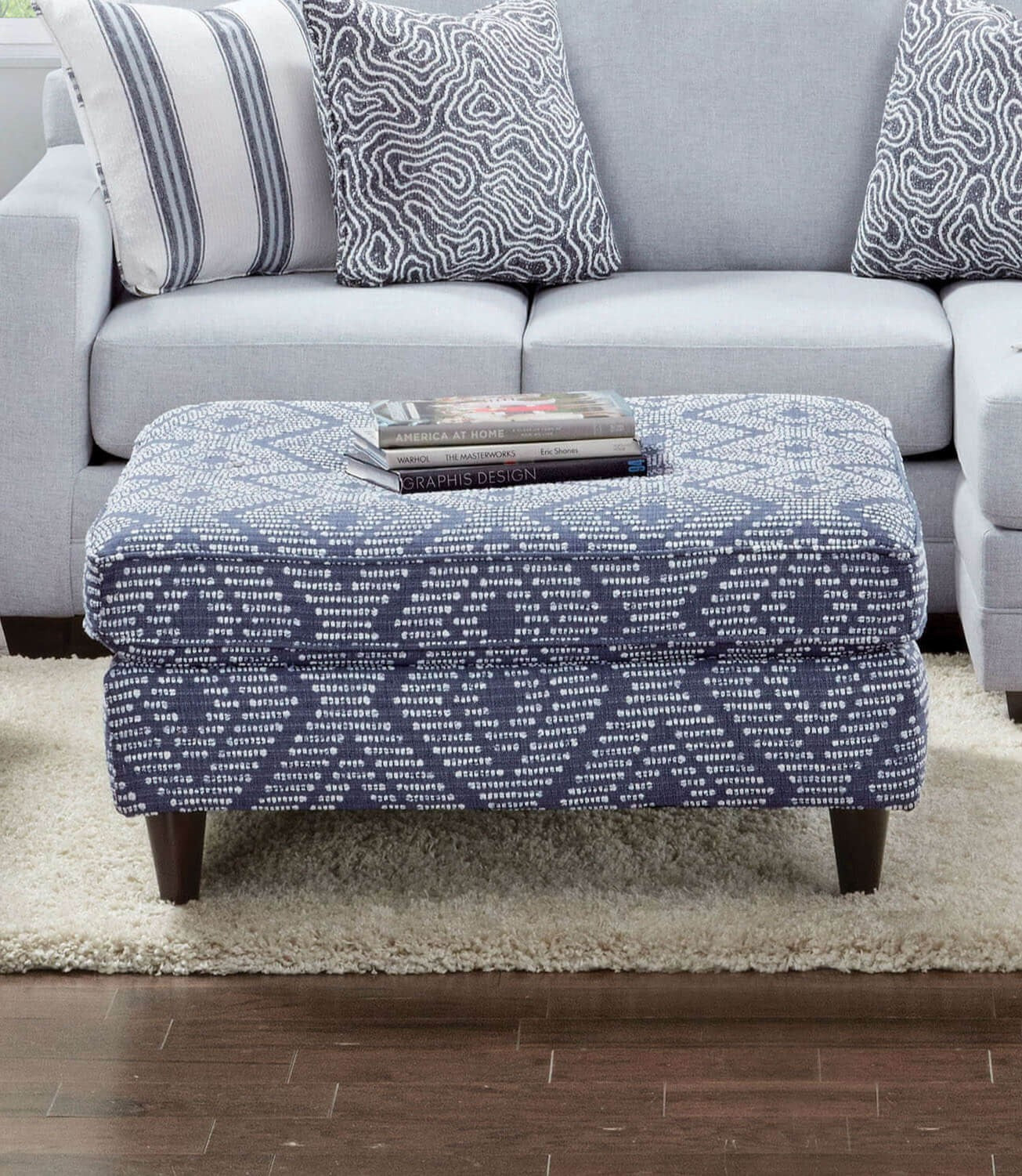 CHISWICK - Ottoman - SM8206-OT