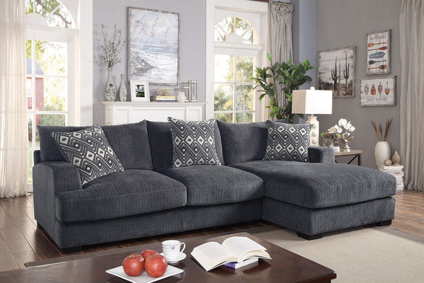 KAYLEE - L-Shaped Sectional - CM6587-SECT-L-R
