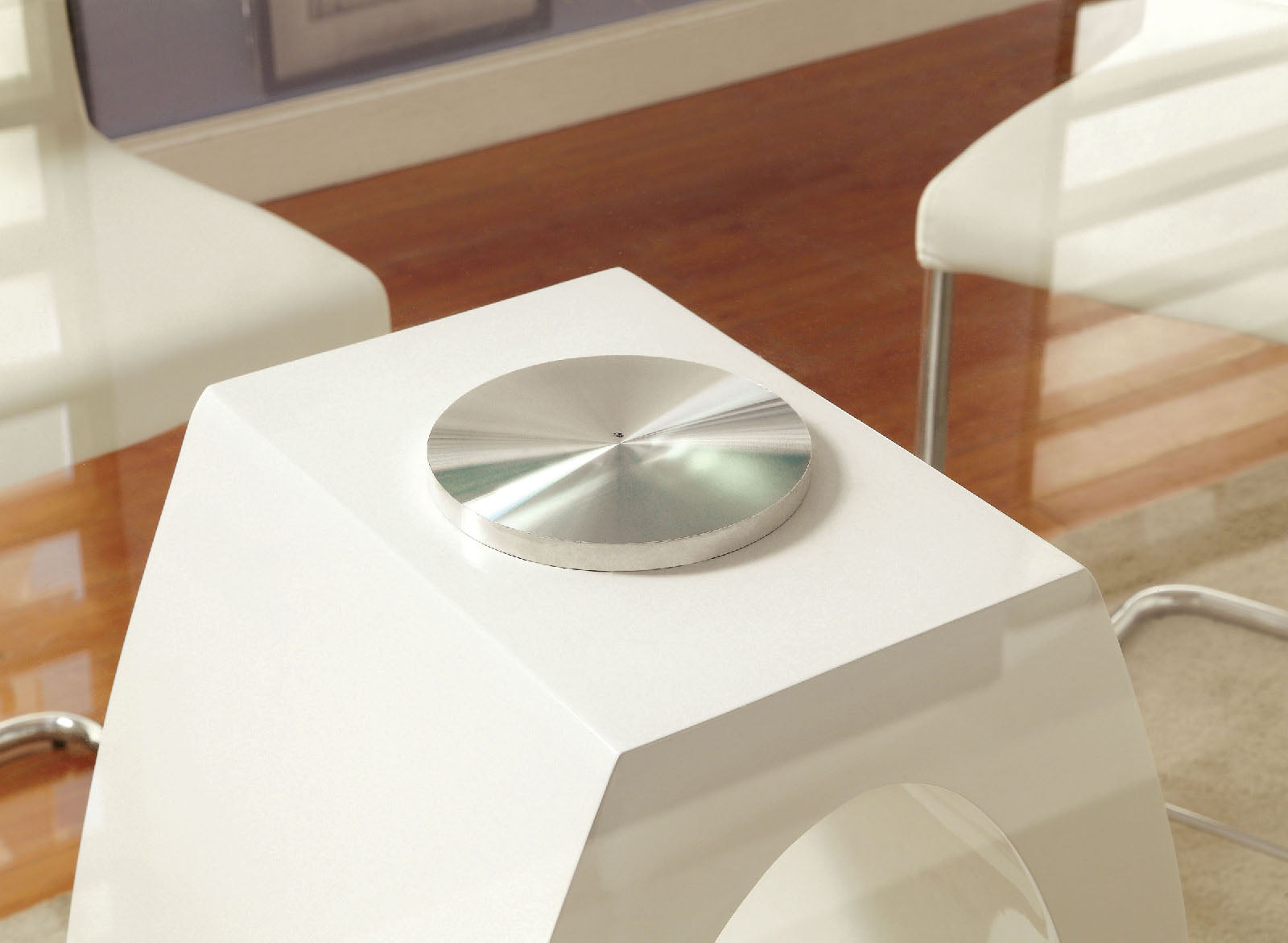 LODIA II - Round Counter Ht. Table - CM3825WH-RPT-TABLE