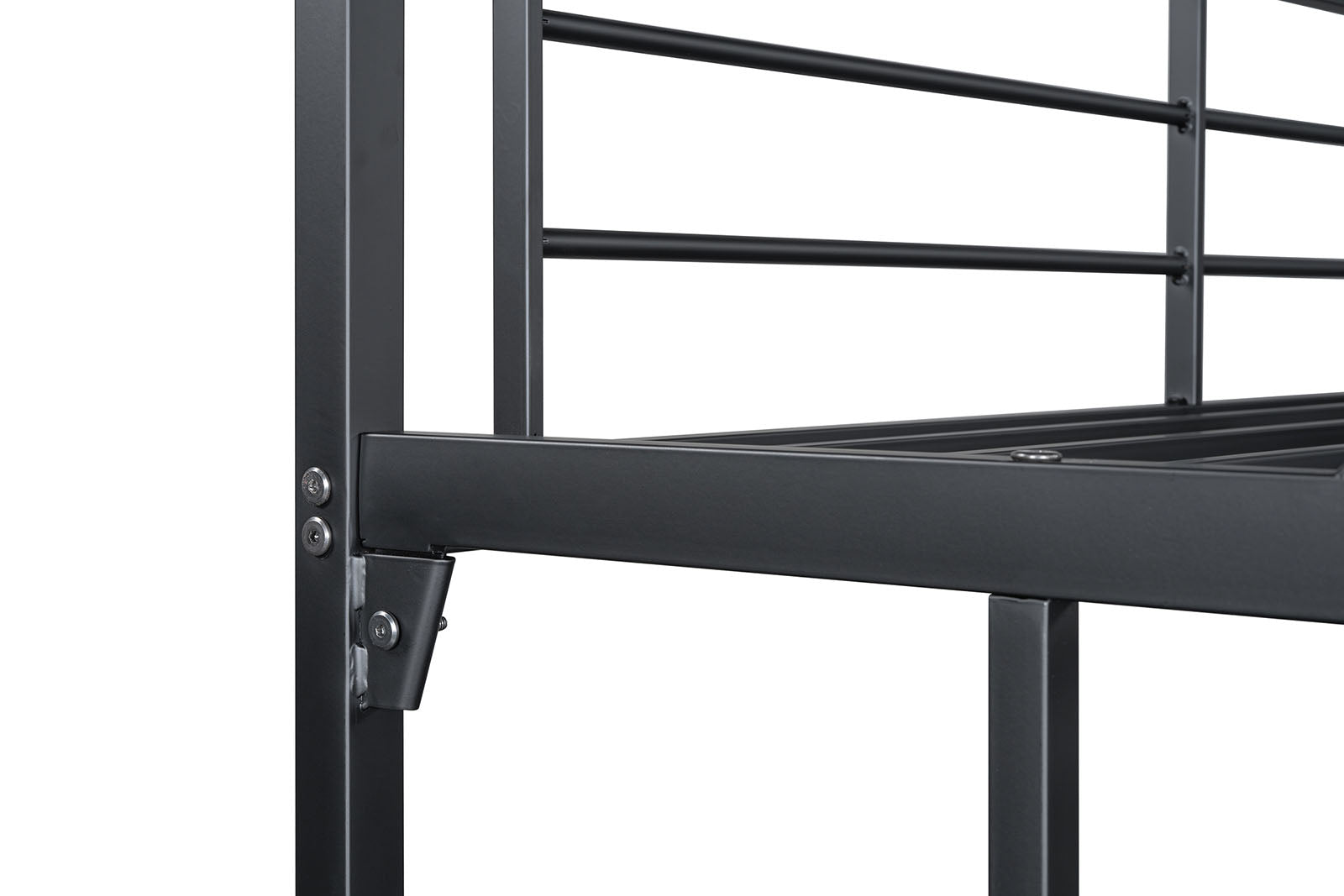 CYBILL - Full Loft Bed, Black - FM-BK905BK-F-BED