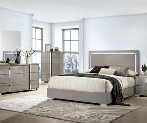SINISTRA - 4 Pc. Queen Bedroom Set - FM7211BG-Q-4PC