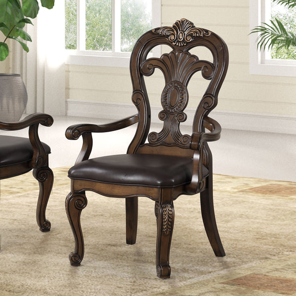 LEOVANNI - Arm Chair (2/CTN) - FM31003DB-AC-2PK