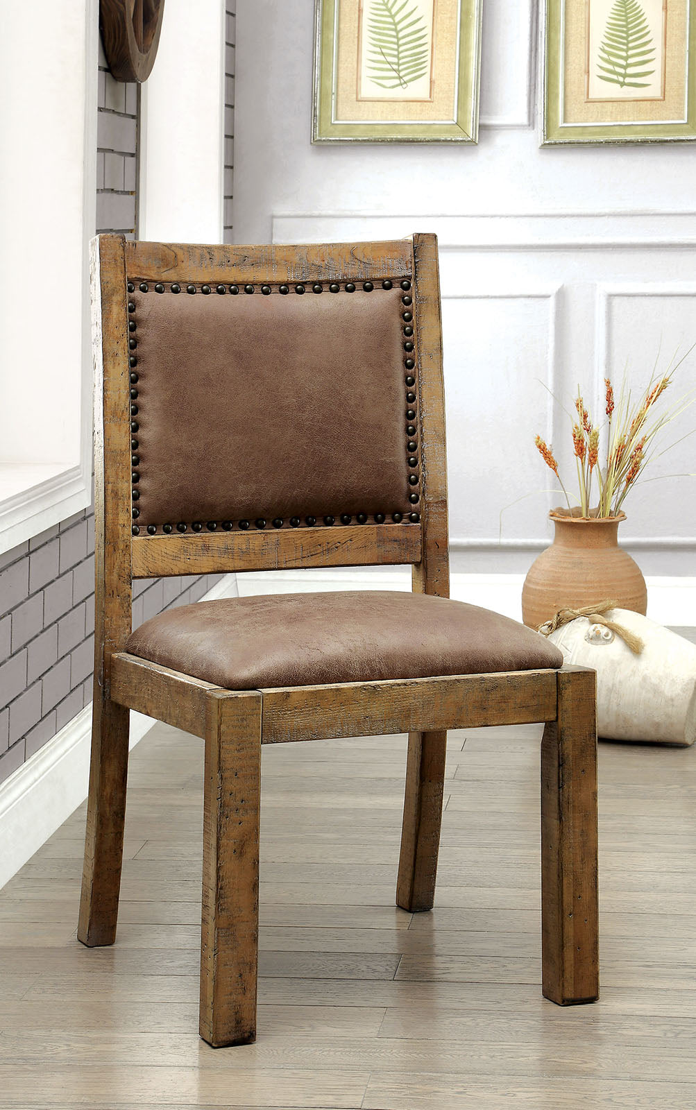 GIANNA - Side Chair (2/CTN) - CM3829SC-2PK