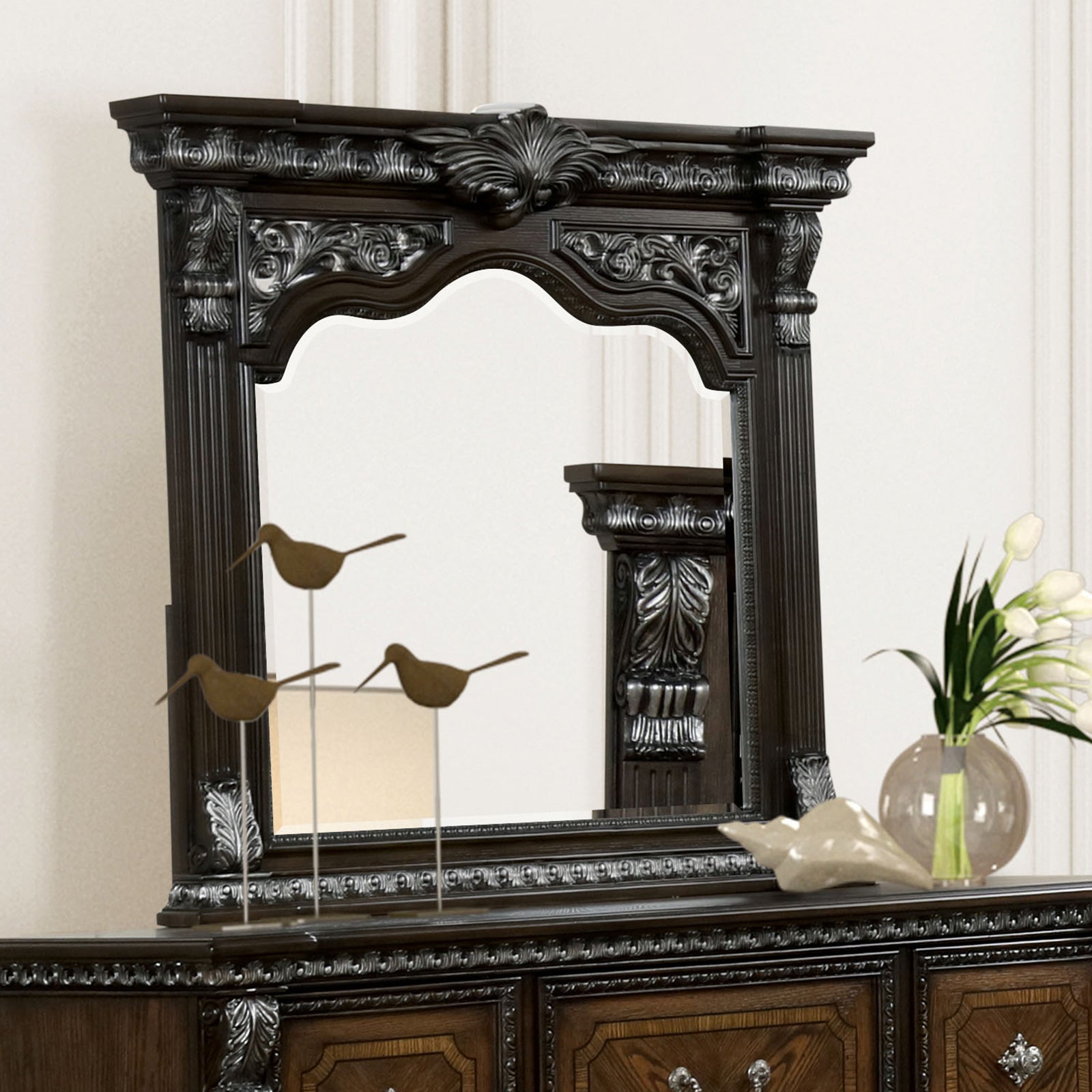 PROMENADE - Mirror, Espresso - FM70002DB-M