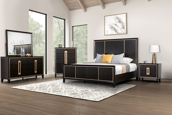 KENYADA - Queen Bed, Espresso - FM7421ES-Q-BED