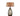ELEN - 28"H Olive Glass Table Lamp - L9704