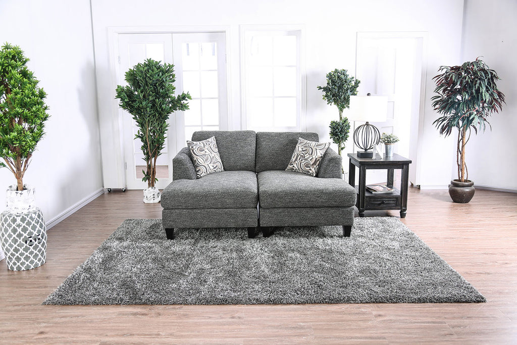 LOWRY - Sectional + Ottoman - CM6363-SET
