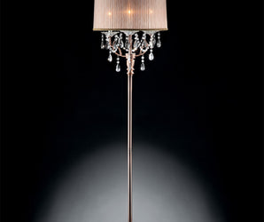 CECELIA - Floor Lamp, Hanging Crystal - L95126F
