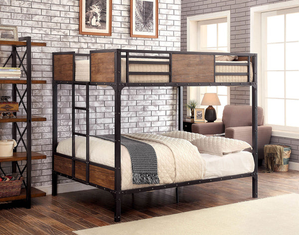 CLAPTON - Full/Full Bunk Bed - CM-BK029FF