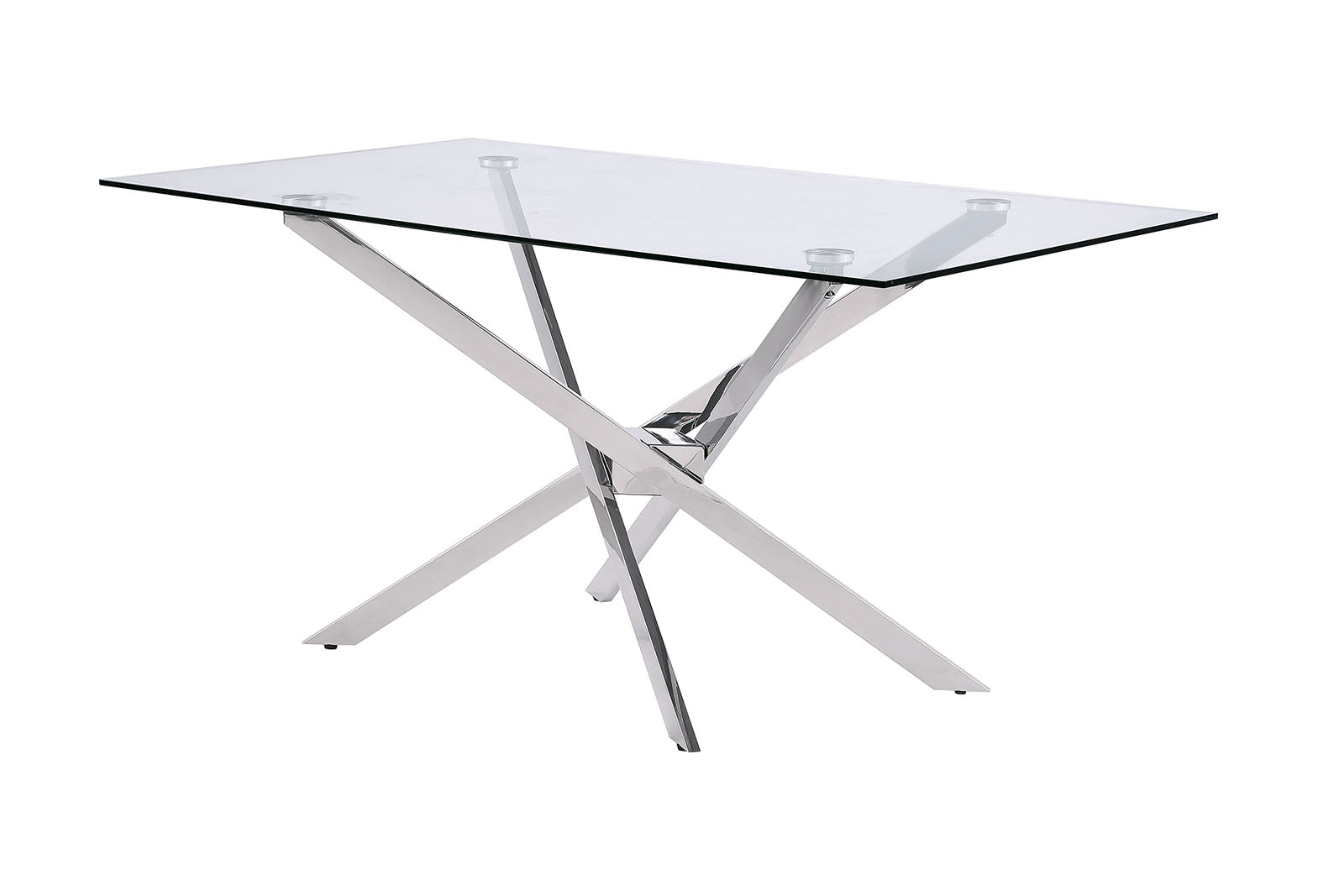 SILVERIA - 5 Pc. Dining Table Set - FM37001SV-T-5PC