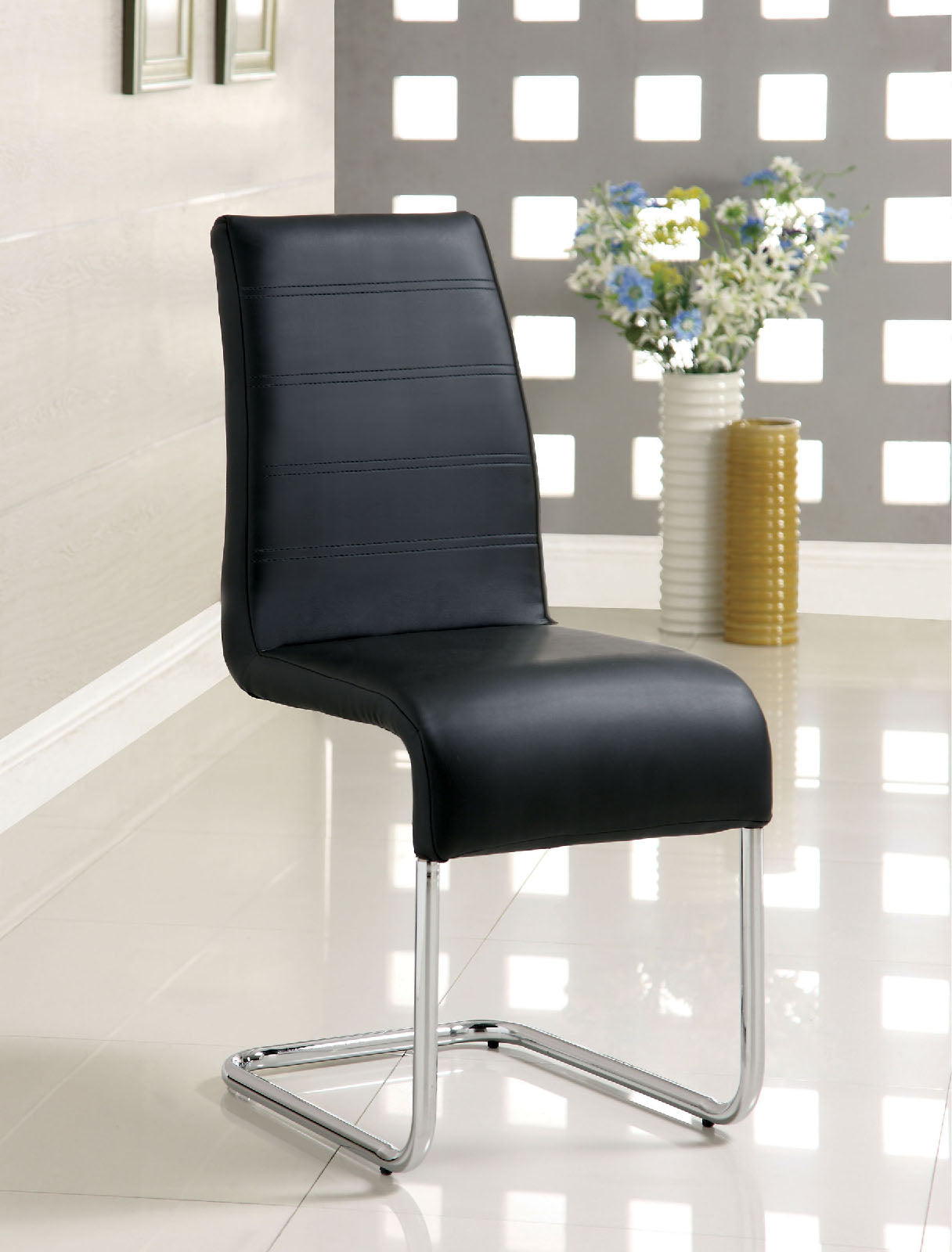 MAUNA - 5 Pc. Dining Table Set - CM8371BK-T-5PC