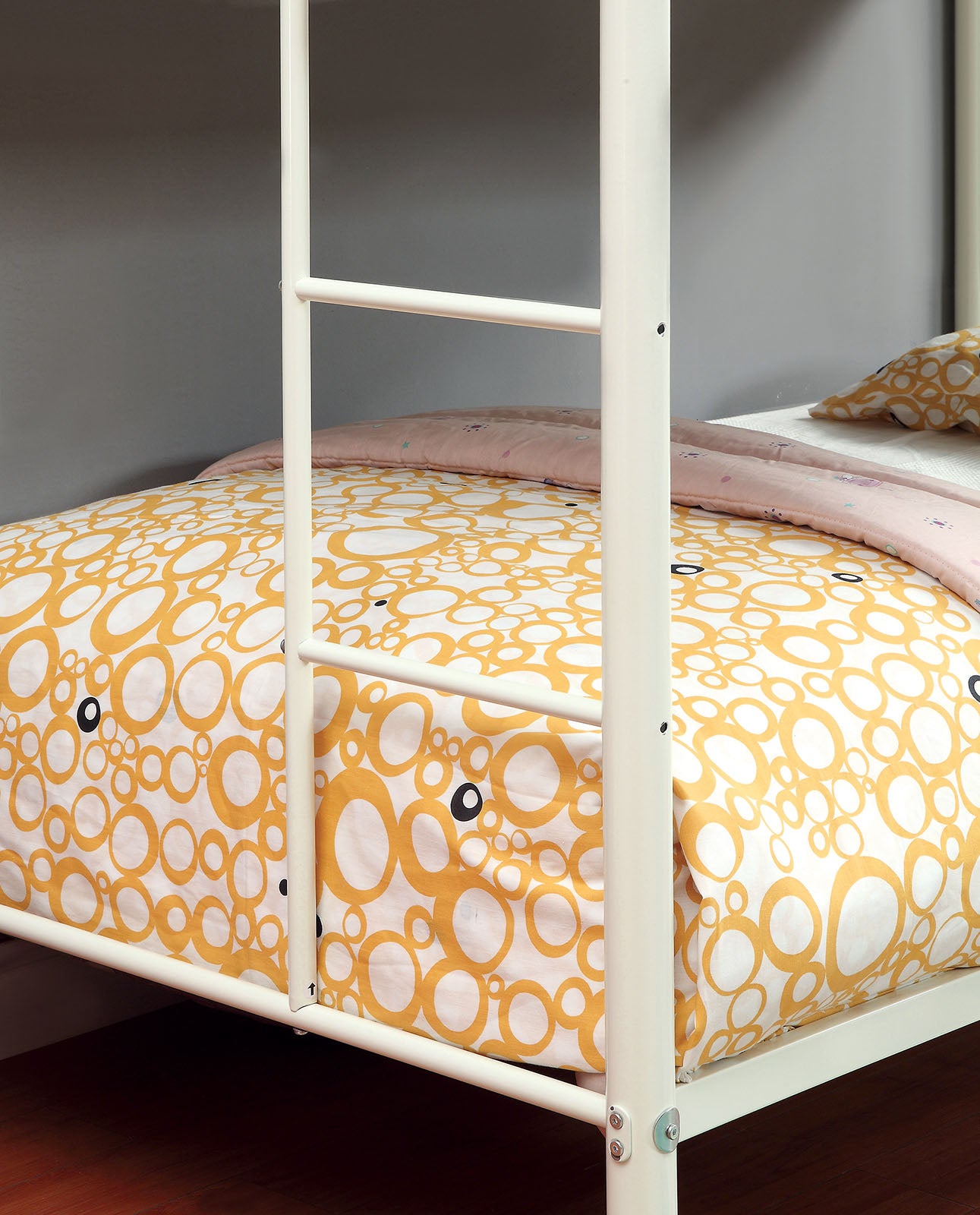 RAINBOW - Twin/Twin Bunk Bed - CM-BK1032-WH
