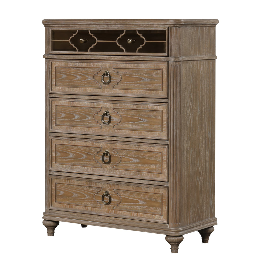 LYRIS - Chest, Rustic Oak - FM7417AK-C