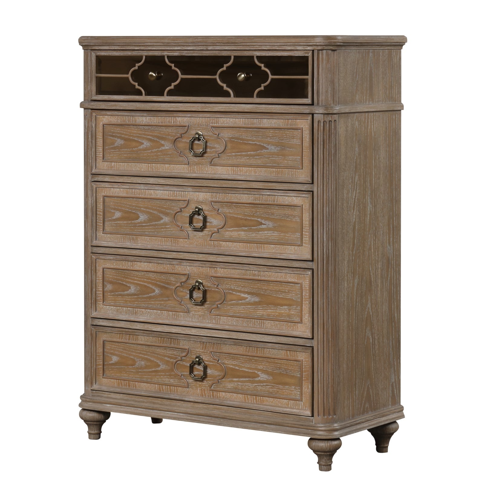 LYRIS - Chest, Rustic Oak - FM7417AK-C