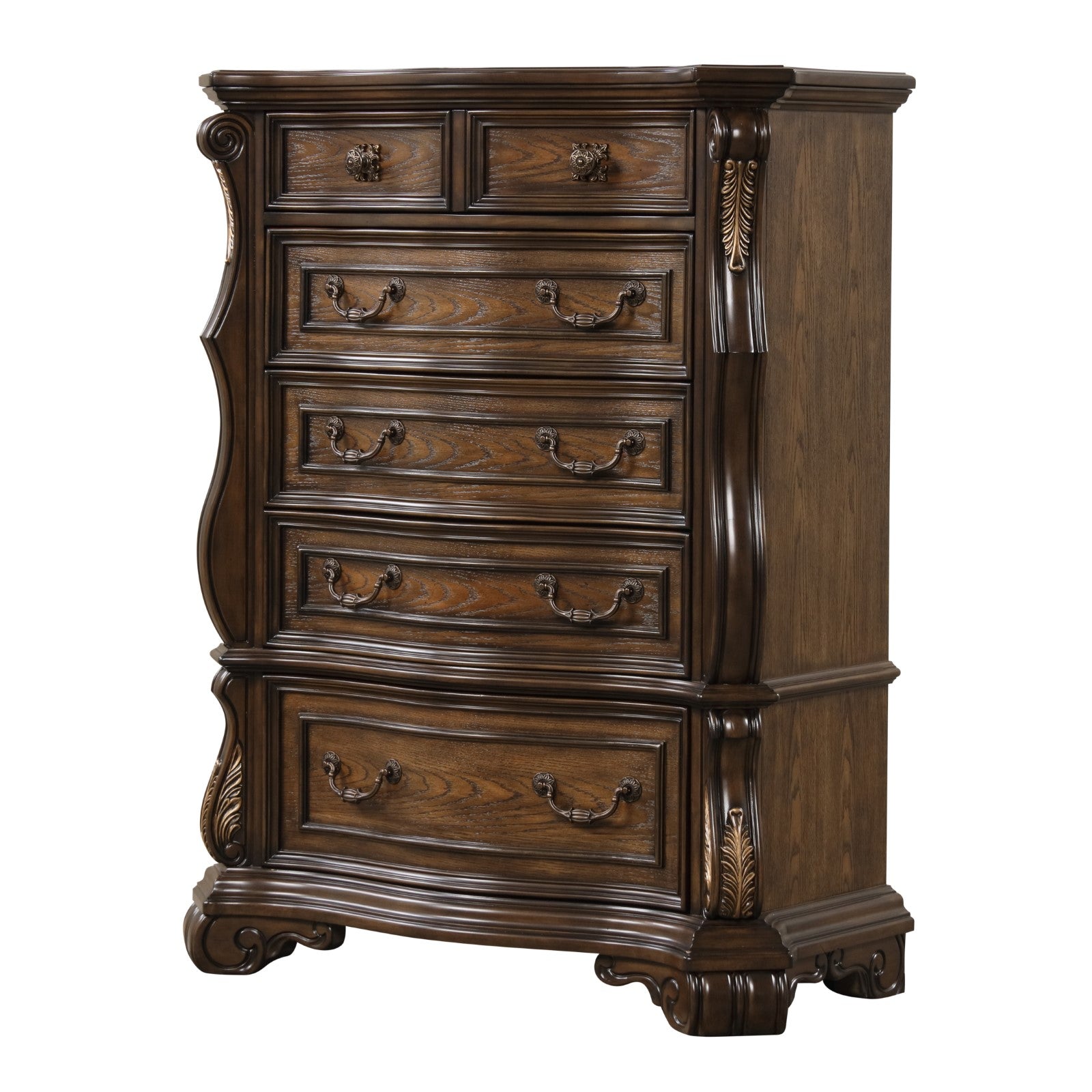 LEOVANNI - Chest, Dark Brown - FM70003DB-C