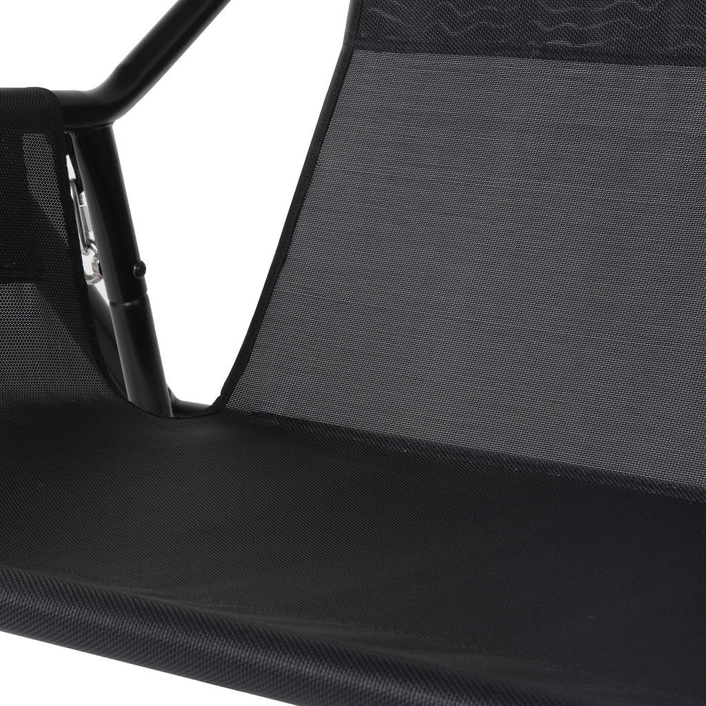SANDOR - Swing Chair, Black - GM-1013BK