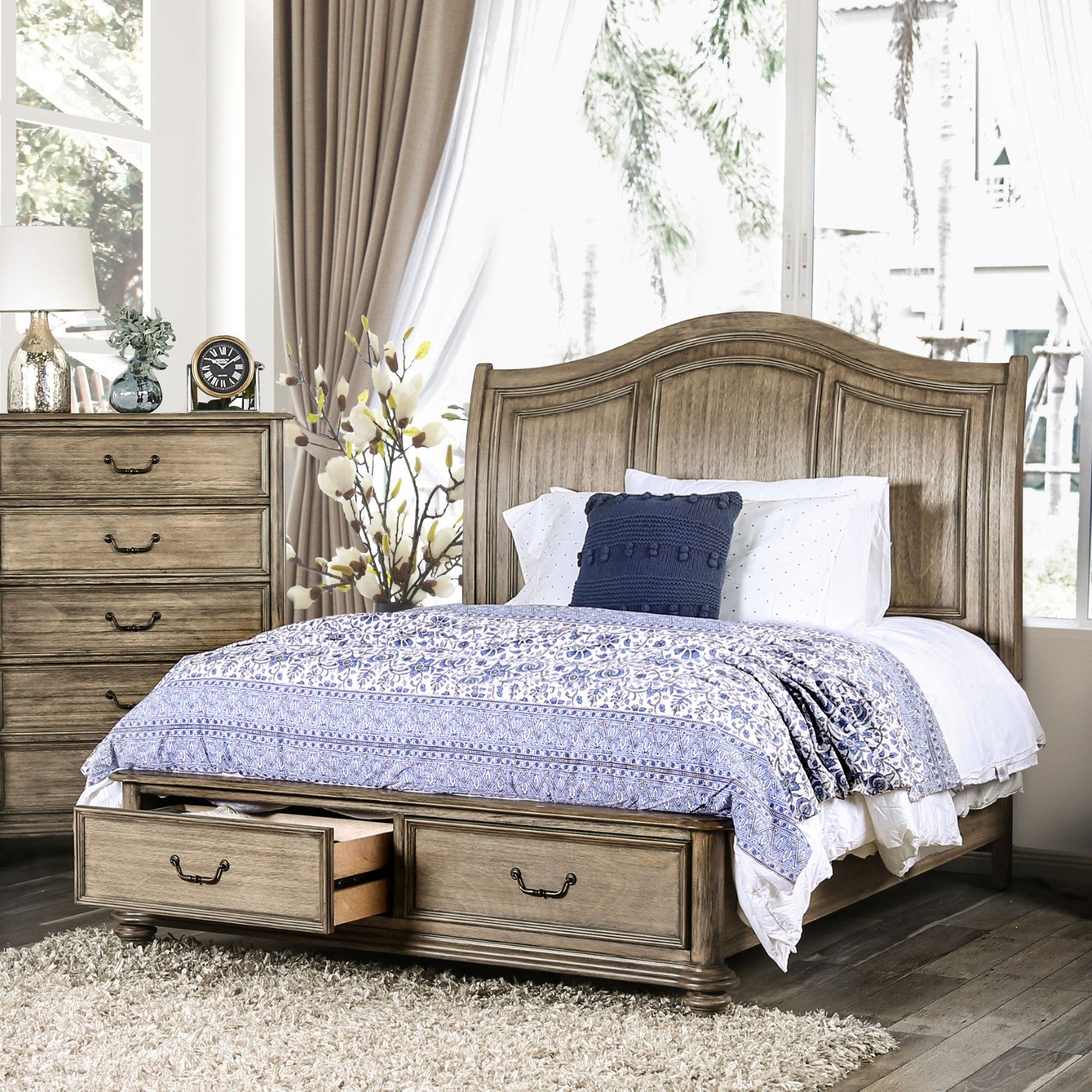 BELGRADE - Queen Bed - CM7613Q-BED