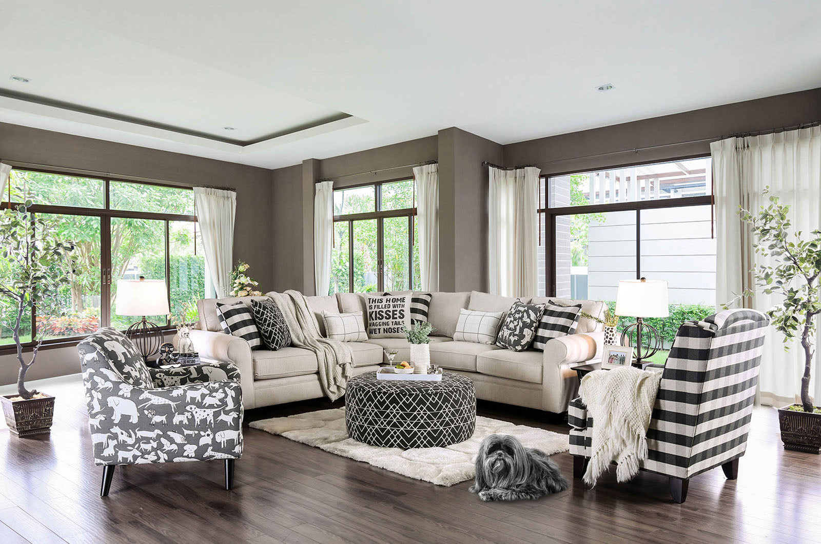 PATRICIA - Ottoman - SM8171-OT