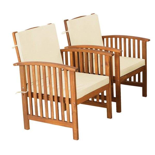 KYUSHU - Chair (2/CTN), Beige/Natural - GM-1023BG-2PK