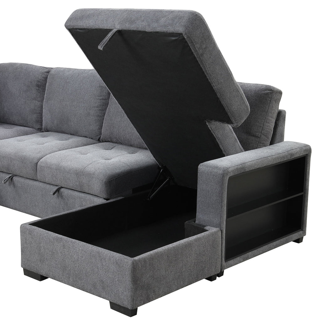 STOCKWELL - Sleeper Sofa Sectional - FM6966DG-SECT