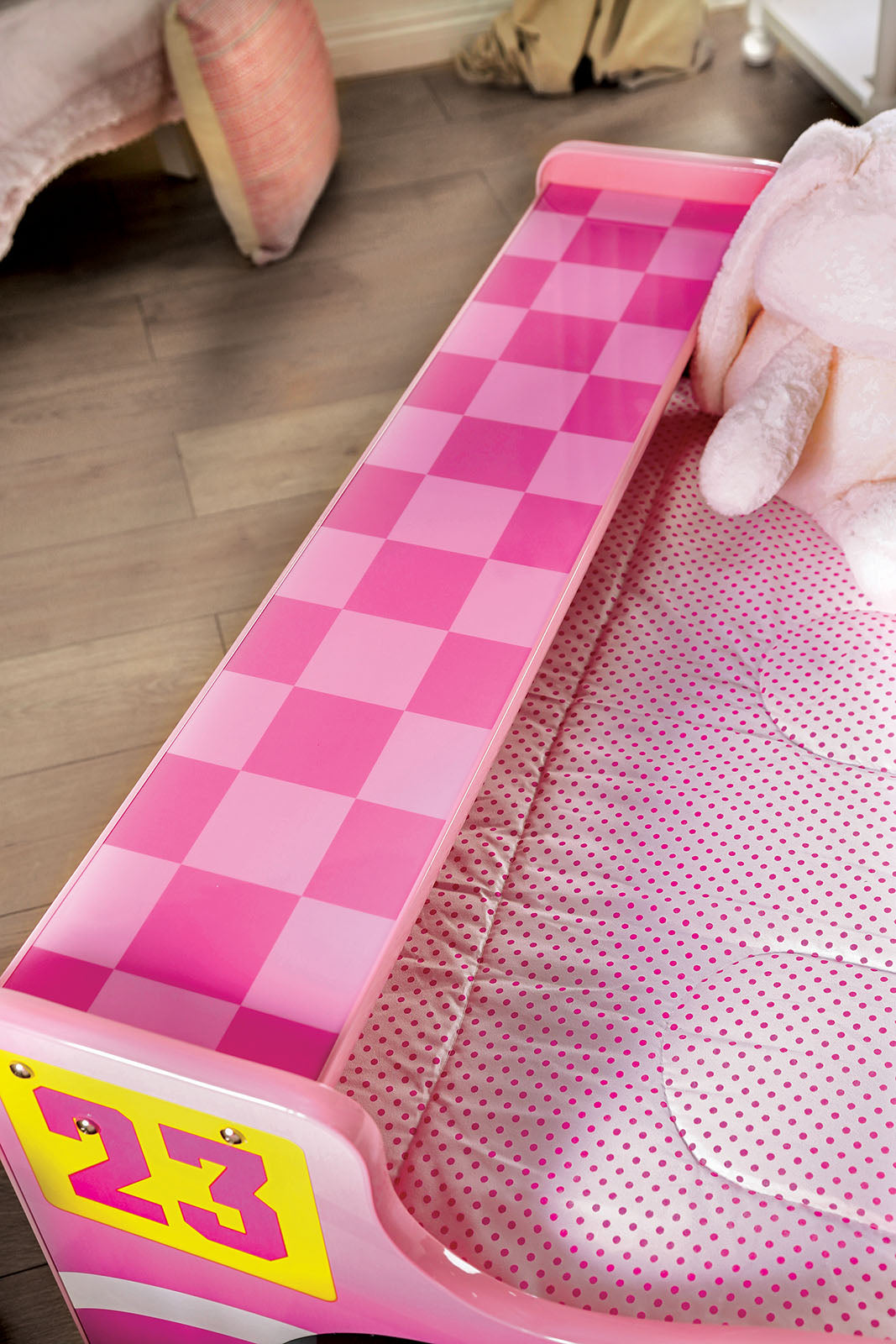 PRETTY GIRL CAR BED - Twin Bed - CM7642-BED