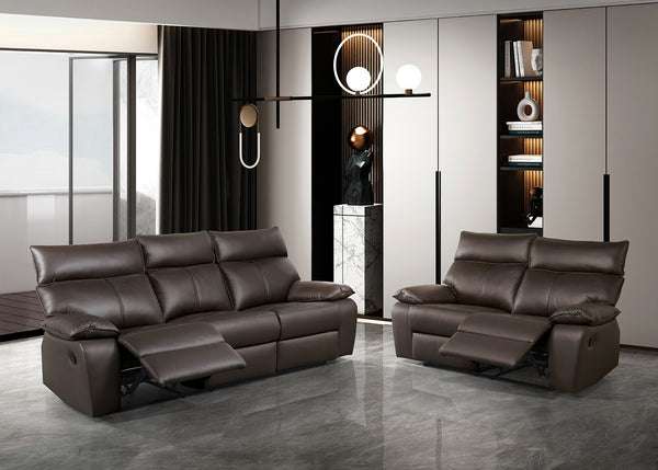ONORIA - Sofa + Loveseat Manual - FM69008BR-M-2PC