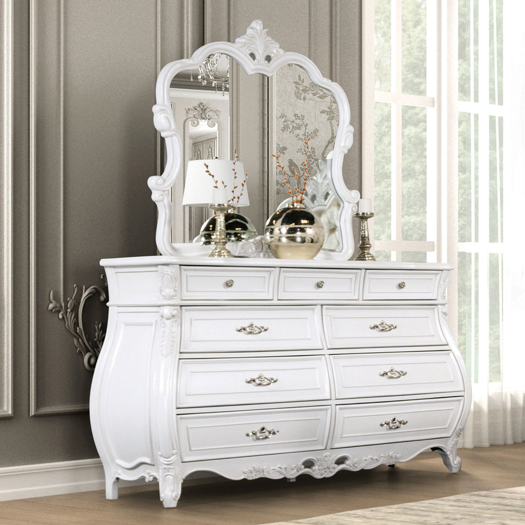 VALENTINI - Dresser, White - FM7419WH-D