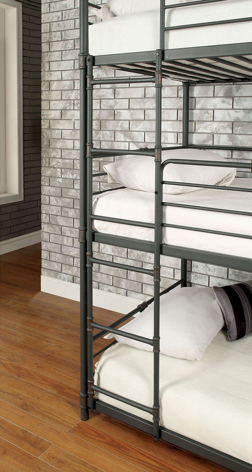 OLGA I - Twin/Twin/Twin Bunk Bed - CM-BK912-BED