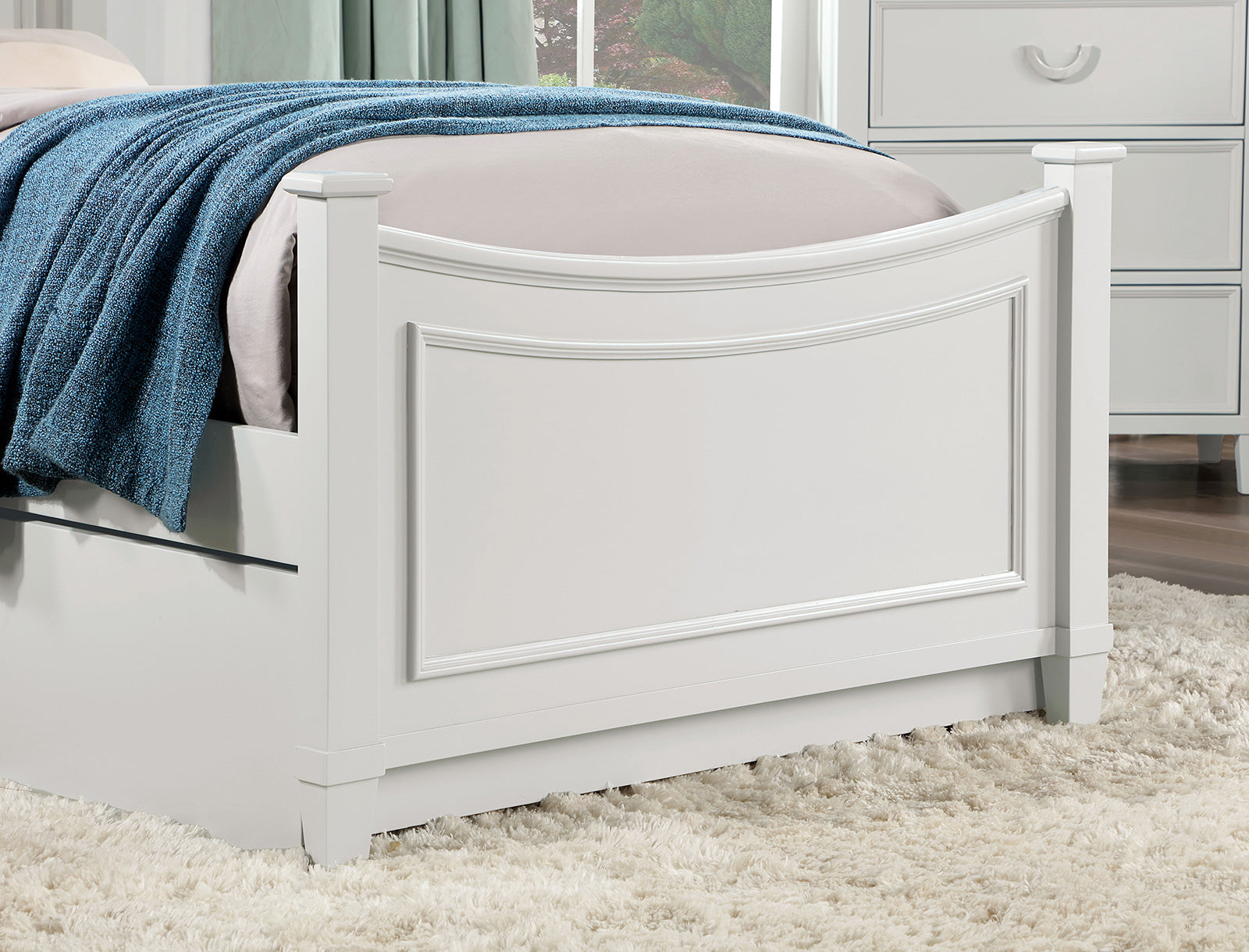 LYCORIS - 4 Pc. Twin Bedroom Set - CM7477WH-T-4PC