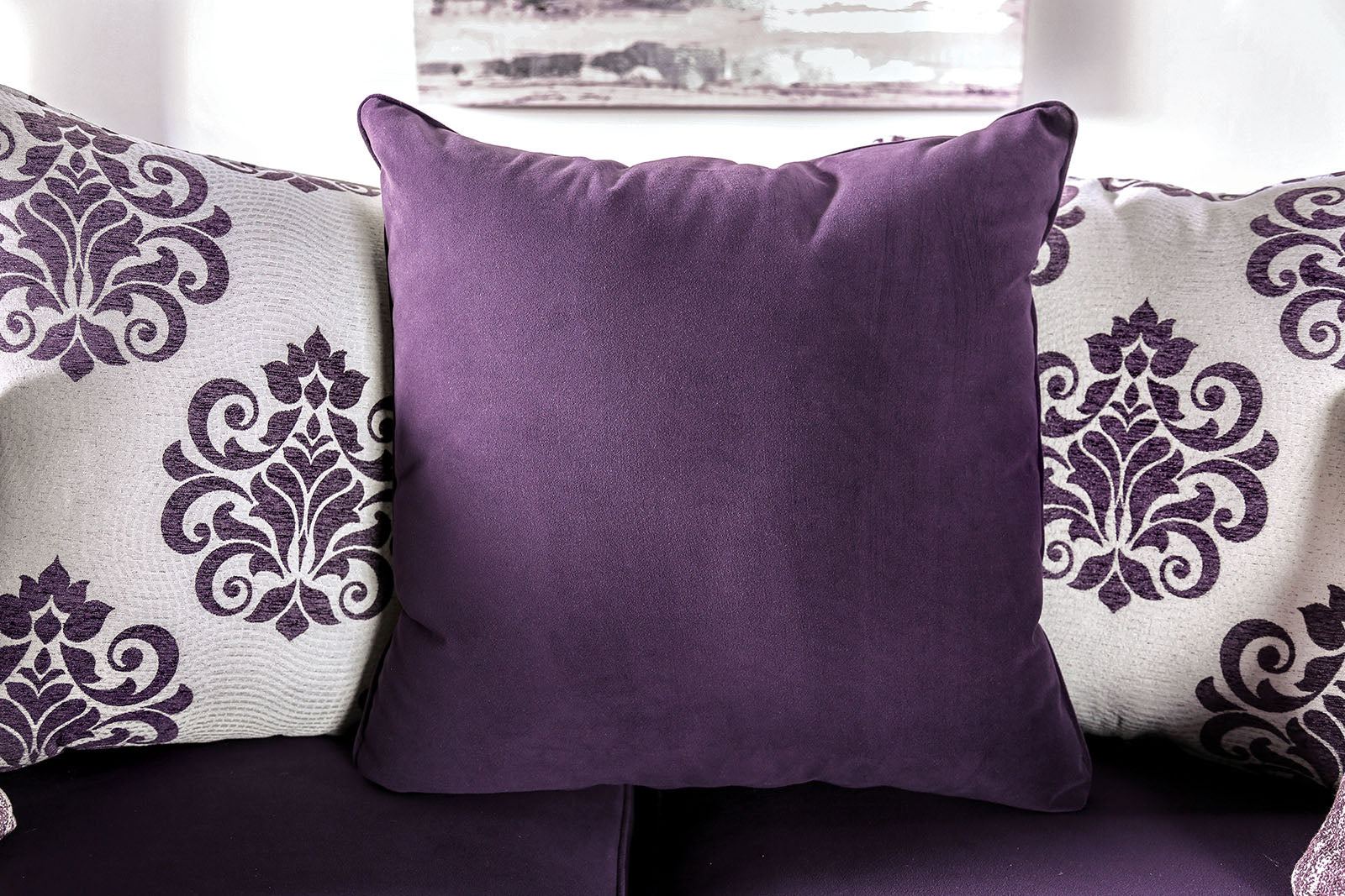 SISSETON - Loveseat, Purple - SM2208-LV