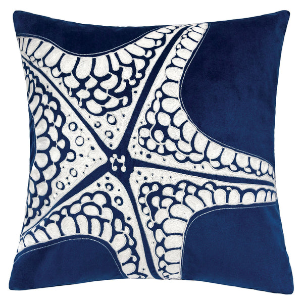 JUDE - 20" X 20" Pillow, Indigo (2/CTN) - PL8083-2PK
