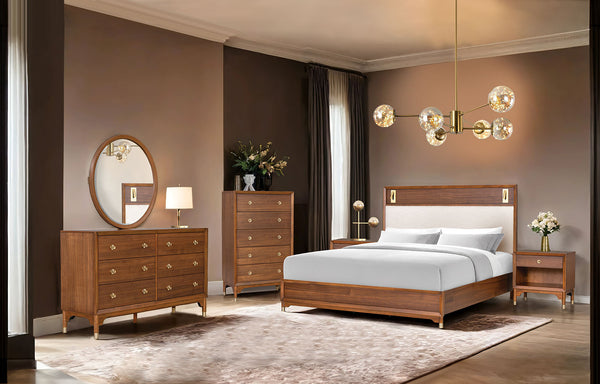 HEPBURNE - 4 Pc. Queen Bedroom Set - FM74000WN-Q-4PC