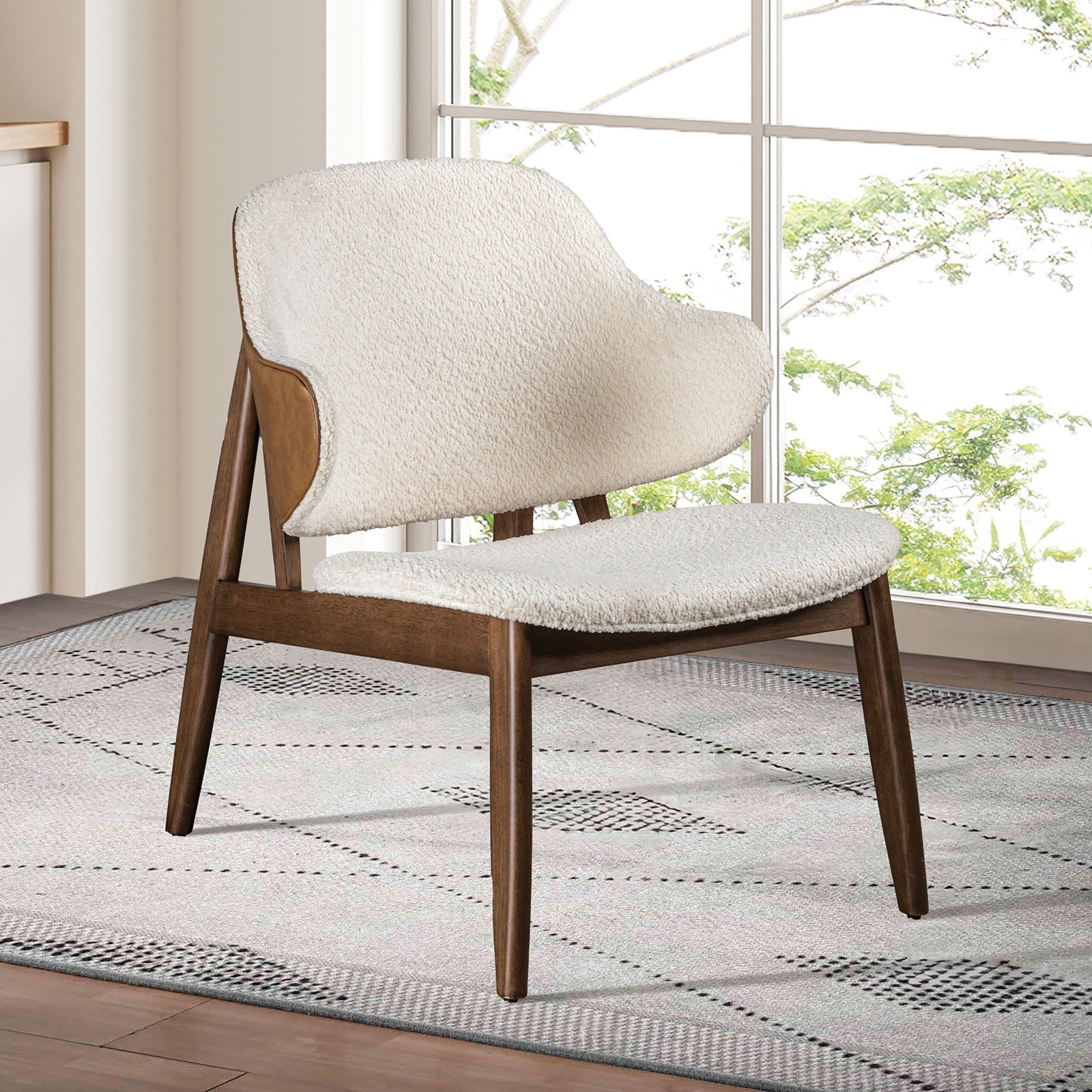 BELP - Accent Chair, Walnut - FM-AC201WN