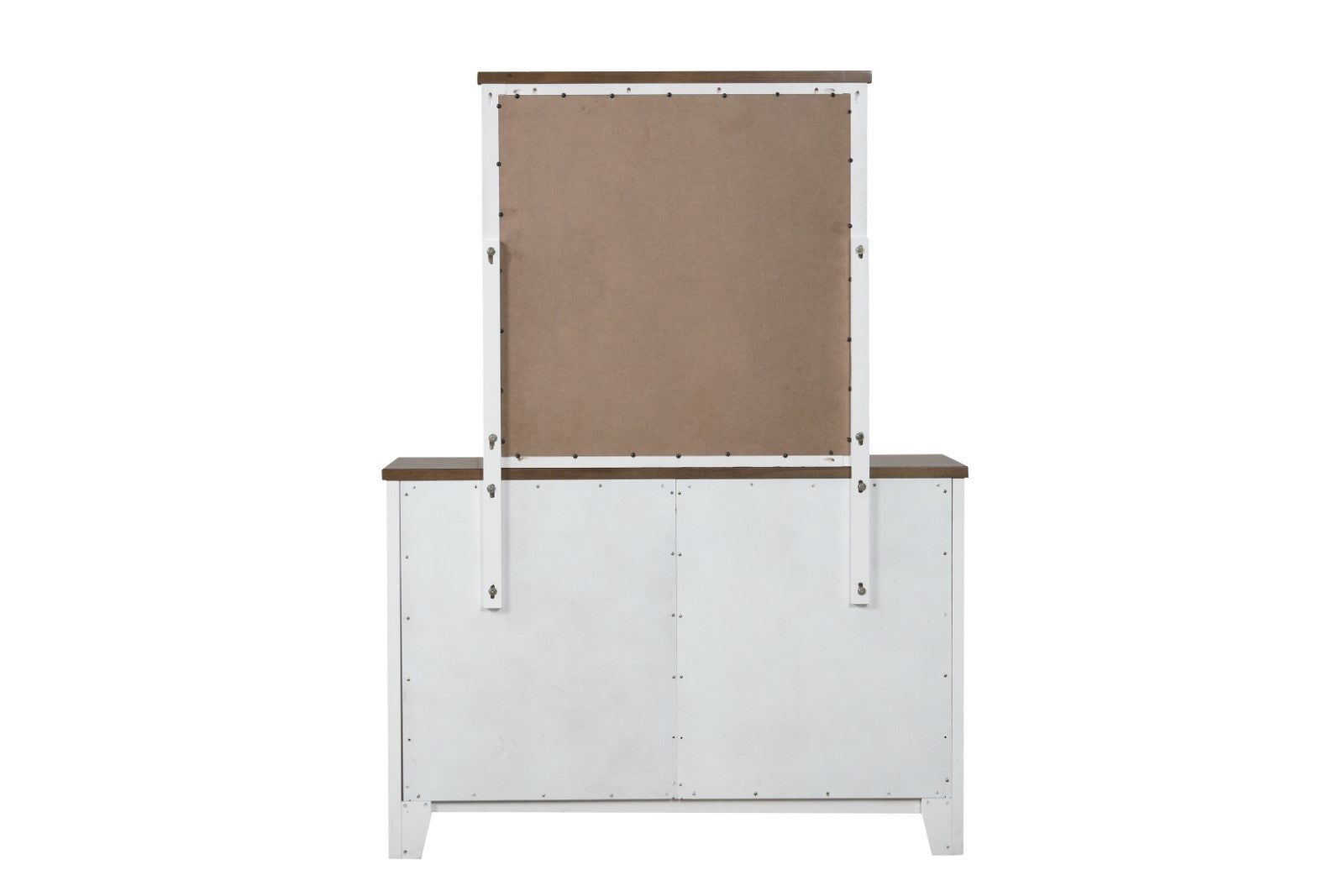 PINETOP - Dresser, White/Dark Brown - FM7171WH-D