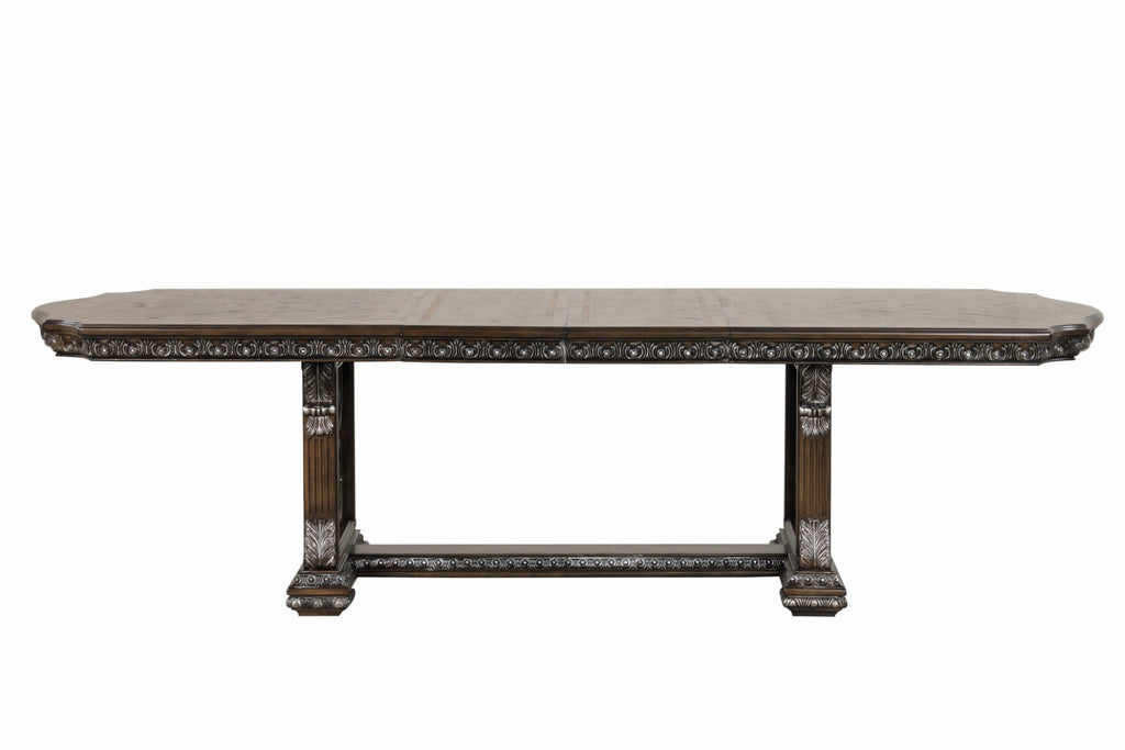 PROMENADE - 7 Pc. Dining Table Set (2AC+4SC) - FM31002DB-T-7PC