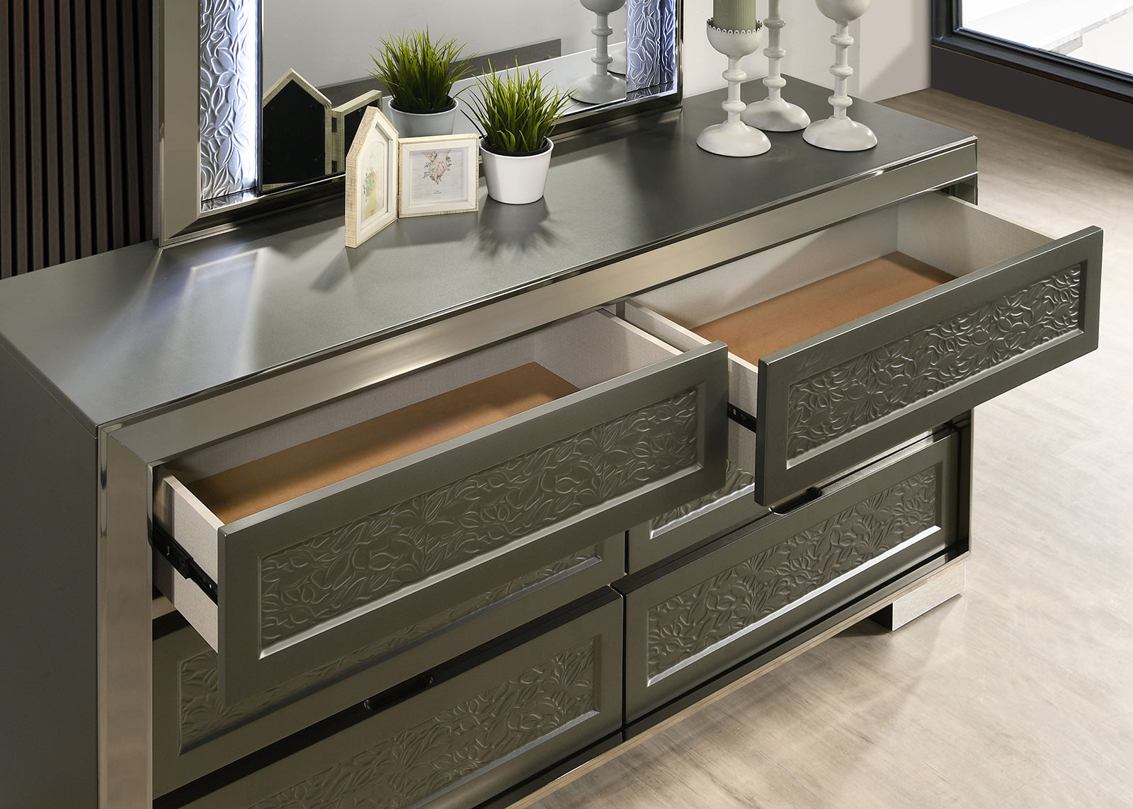 LEYLAND - Dresser, Dark Gray - FM7252DG-D