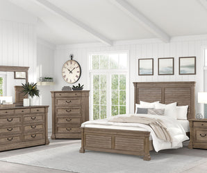SHERINGHAM - 4 Pc. Queen Bedroom Set - FM7701BR-Q-4PC