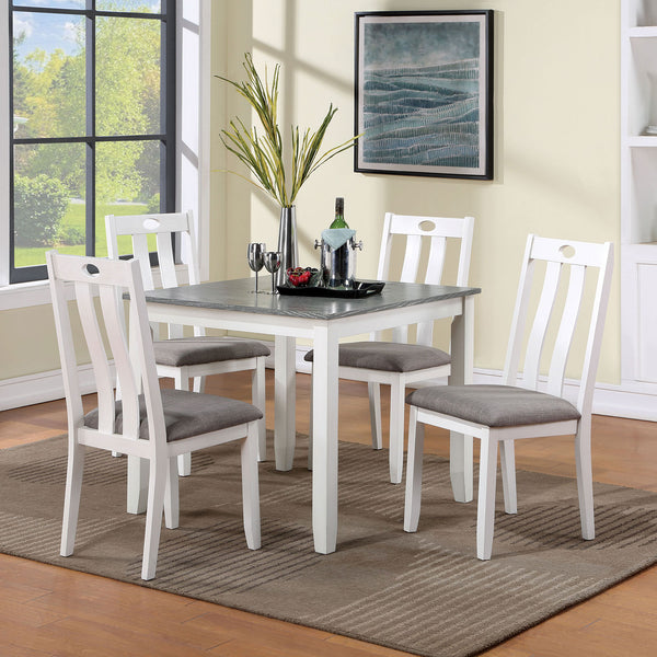 DUNSEITH - 5 Pc. Dining Table Set - FOA3388T-5PK