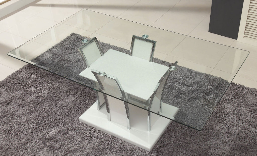 GLENVIEW - Dining Table - CM8372WH-T-TABLE