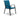 PIERRO - Stacking Chair (2/Stack), Blue - LA-D013BL-2PK