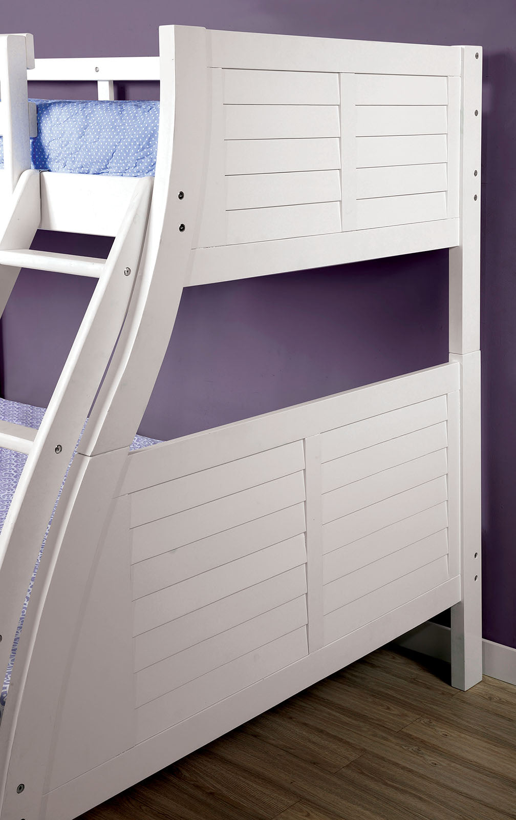 HOOPLE - Twin/Full Bunk Bed - CM-BK963WH-BED