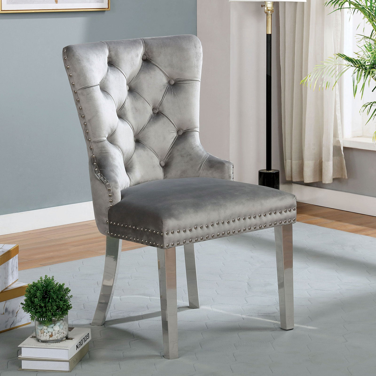 JEWETT - Chair - CM-AC261GY-2PK