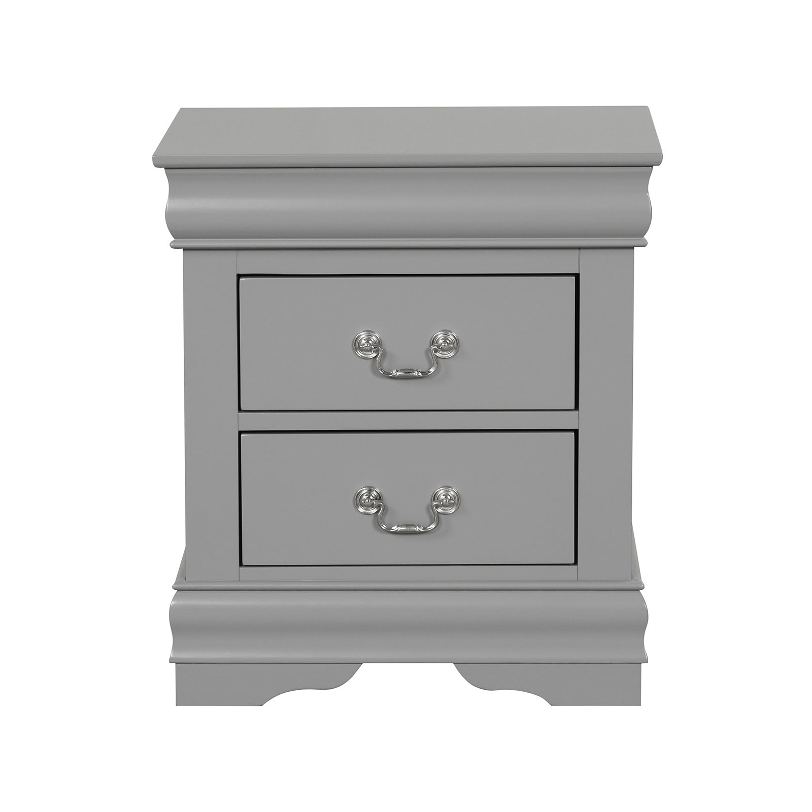 LOUIS PHILIPPE - Nightstand, Gray - FM7866GY-N