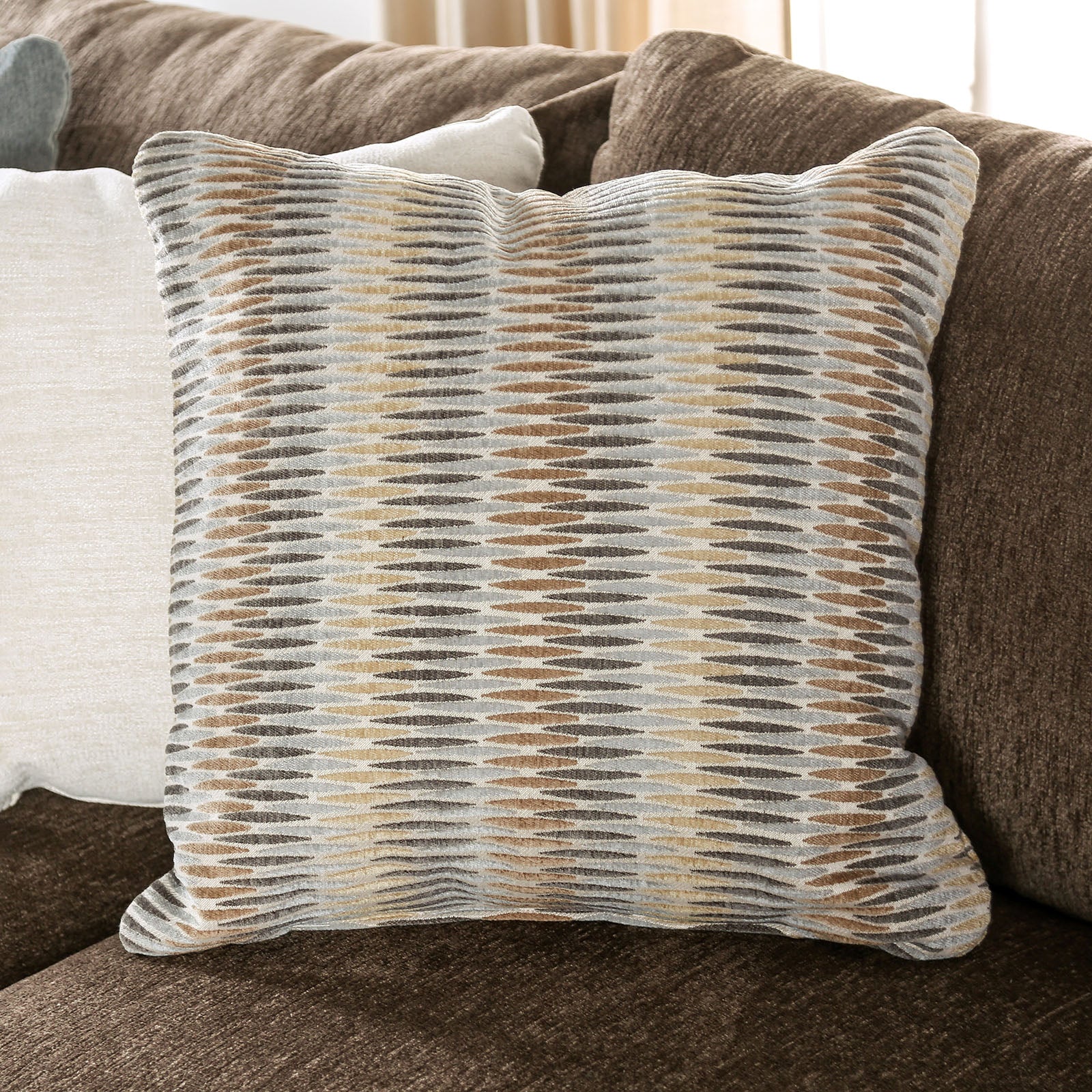 FARRINGDON - Sectional, Brown - SM1122-SECT