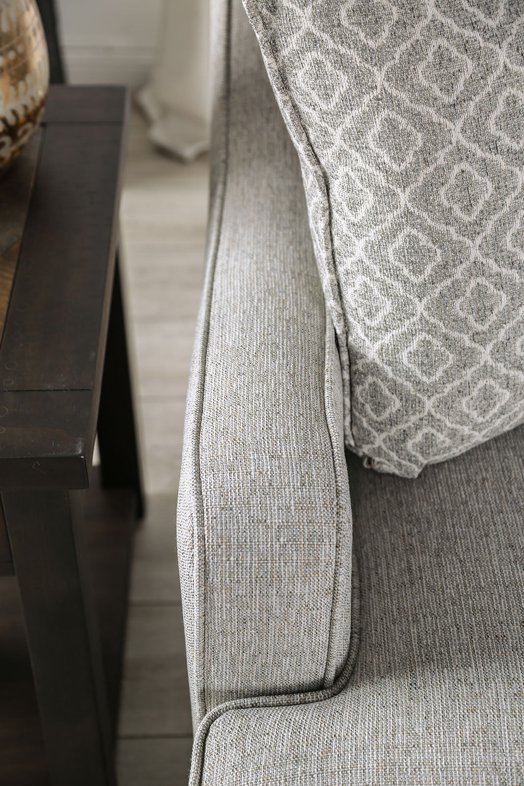 STEPHNEY - Sofa, Gray/Gold - SM8193-SF