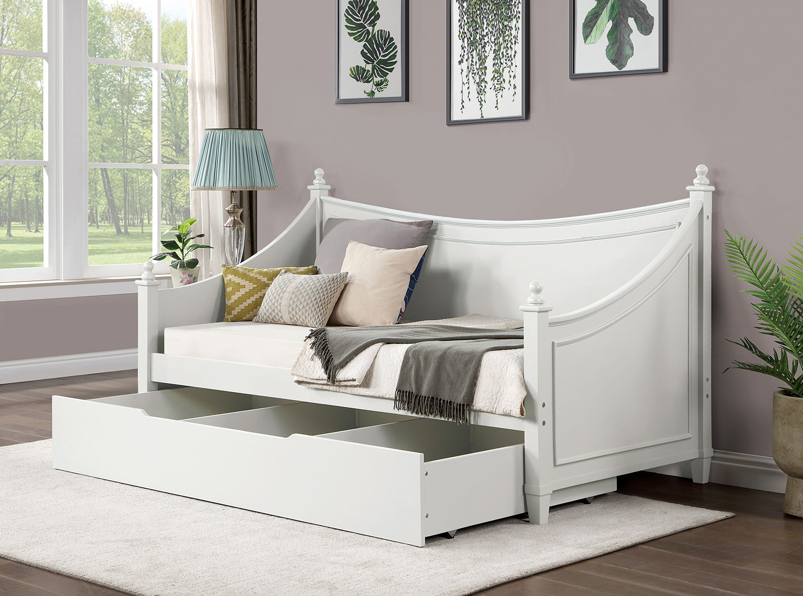 LYCORIS - Twin Daybed - CM1477WH-BED
