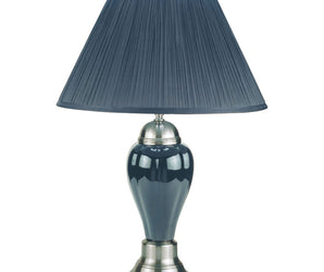 HANNA - Table Lamp, Gray (6/CTN) - L76117GY-6PK