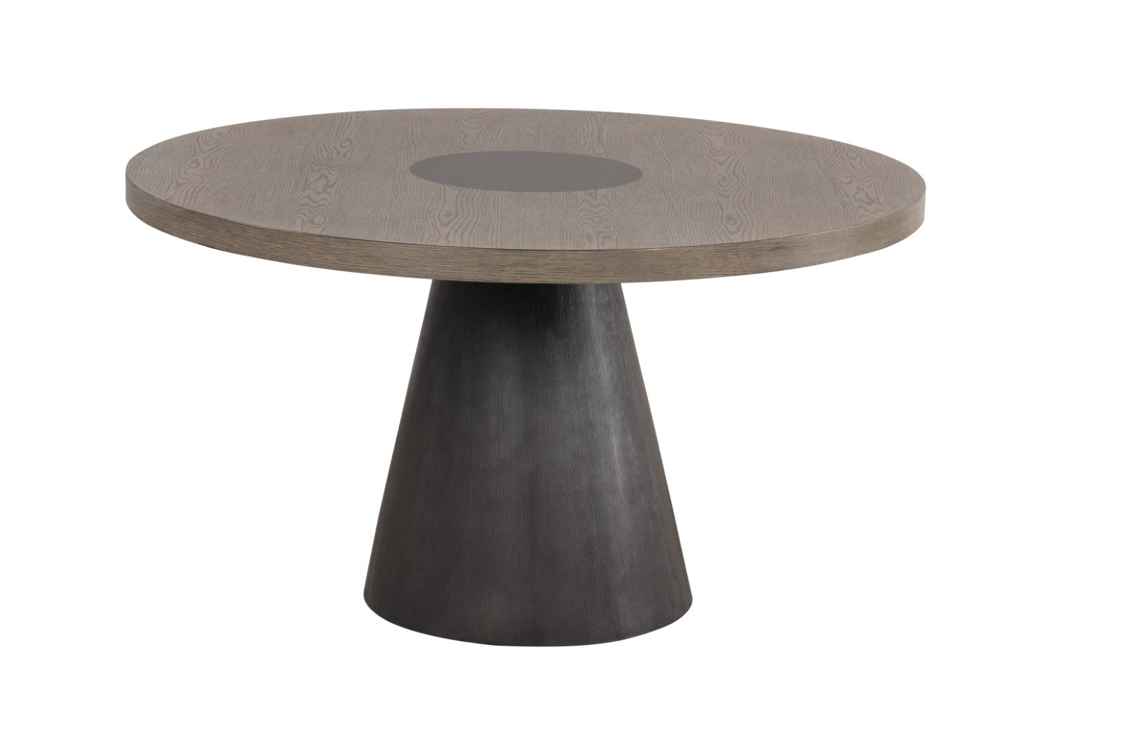 BROAGER - 5 Pc. Round Dining Table Set - FM3331DB-RT-5PC-01WH